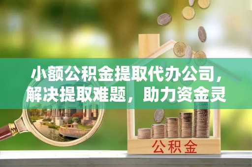 西秀小额公积金提取代办公司，解决提取难题，助力资金灵活使用