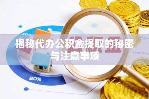 西秀揭秘代办公积金提取的秘密与注意事项