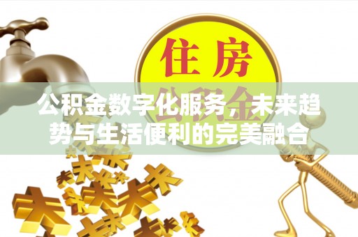 西秀公积金数字化服务，未来趋势与生活便利的完美融合