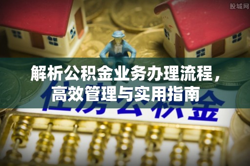 西秀解析公积金业务办理流程，高效管理与实用指南