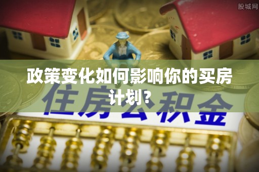 西秀政策变化如何影响你的买房计划？