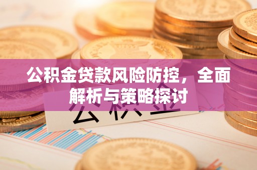 西秀公积金贷款风险防控，全面解析与策略探讨