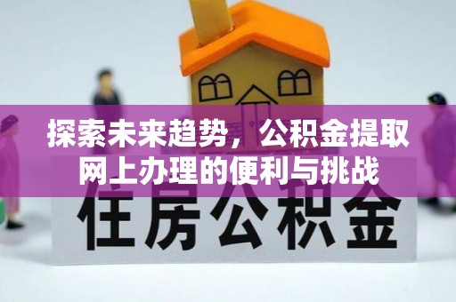西秀探索未来趋势，公积金提取网上办理的便利与挑战
