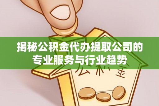 西秀揭秘公积金代办提取公司的专业服务与行业趋势